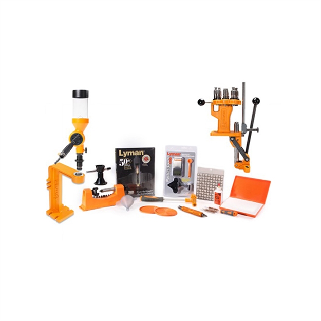 Picture of  Lyman 7810370 Brass Smith All-American 8 Kit 8 Hole Cast Iron