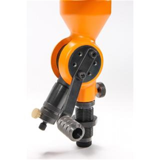 Picture of  Lyman 7767700 Brass Smith Powder Measure Multi-Caliber Orange