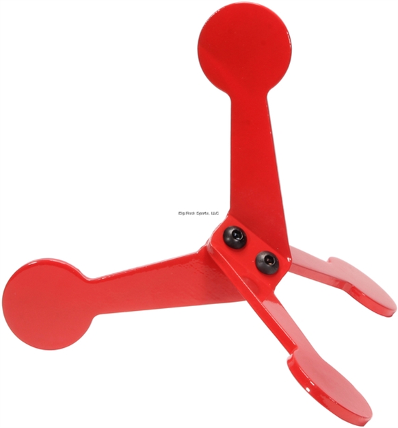 Picture of Lyman Flippin Critter Target Round Rimfire Red