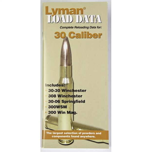 Picture of Lyman Load Data Book 30 Caliber 9780014