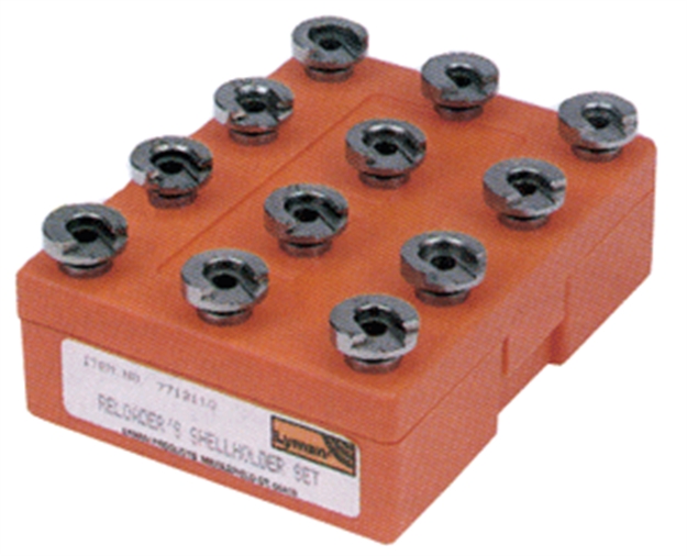 Picture of Lyman X-Shellholder 12 Piece Set & Storage Box 7712110 011516721105