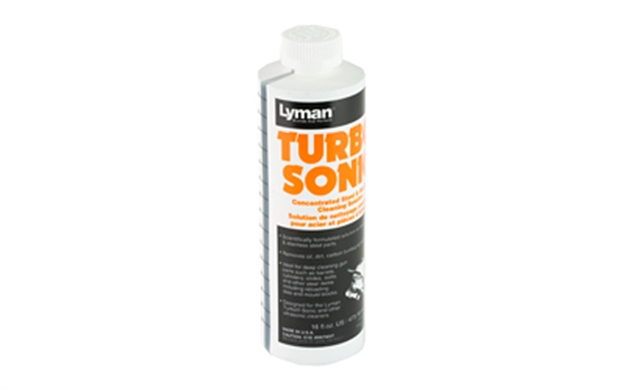 Picture of  Lyman 7631707 Turbo Sonic Gun Parts Cleaning Solution Against Grease, Dust, Oil 16 OZ Bottle 011516717078