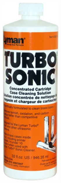Picture of Lyman Turbo Sonic Case Cleaning Solution 32Oz. Bottle
