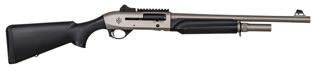 Picture of  Mac 21000157 2 3-Gun 12 Gauge 3" 3+1 24", Black, Synthetic Furniture, Fiber Optic Sight, Oversized Controls, 3 Chokes