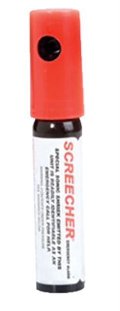Picture of Mace 80145 Screecher Aerosol Alarm Contains 20, Short Blasts 10 GR UP TO .25 Mil