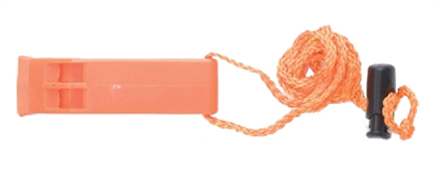 Picture of Mace 80151 Emergency Whistle 125 DB Lightweight Distinguishable Twin Note Pound