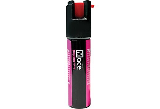 Picture of  Mace 60011 Twist Lock Pepper Spray OC Pepper 15 Bursts Range 10 FT 0.75 OZ Neon Pink