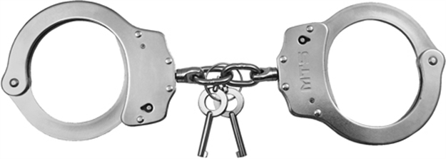 Picture of Mace Brand Tactical Handcuffs Chain Link Nickle Plated