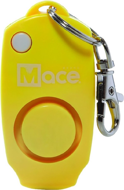 Picture of Mace Spray Personal Alarm Keychain Yellow 80732