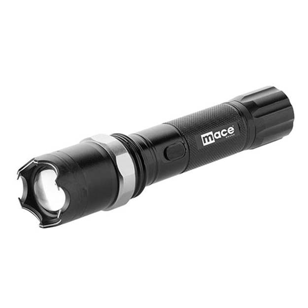 Picture of Mace 80819 Variable Focus Stun Gun Led Flashlight Black Aluminum