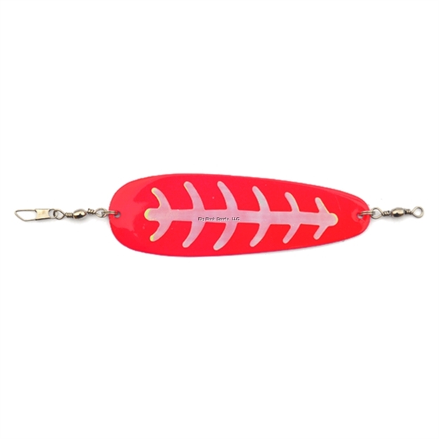 Picture of Macks Lure Sling Blade Dodger, #3, 4", Pink Glow