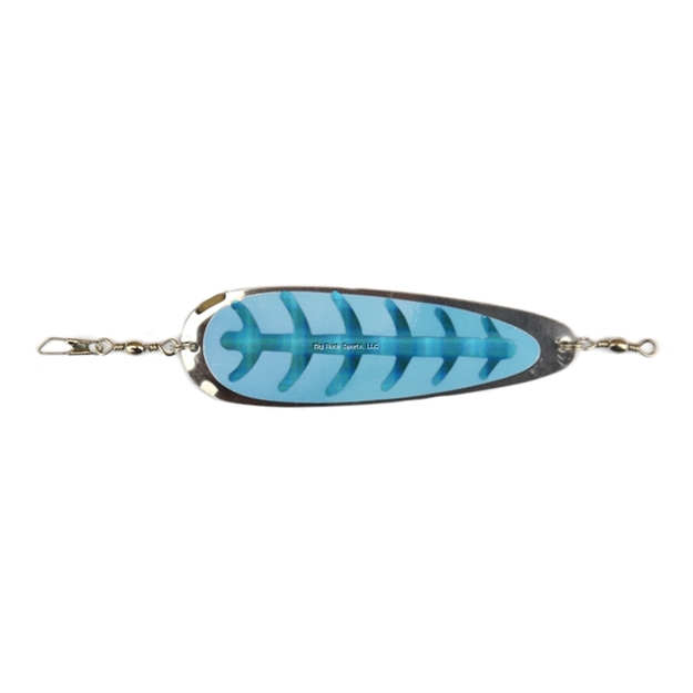 Picture of Mack's Lure Sling Blade Dodger, #3, 4", UV Blue