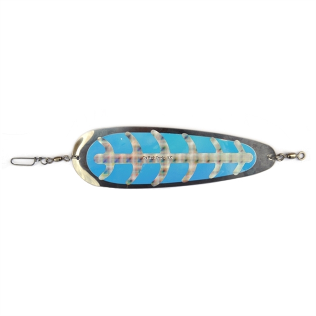 Picture of Macks Lure Sling Blade Dodger, #8, UV Silver