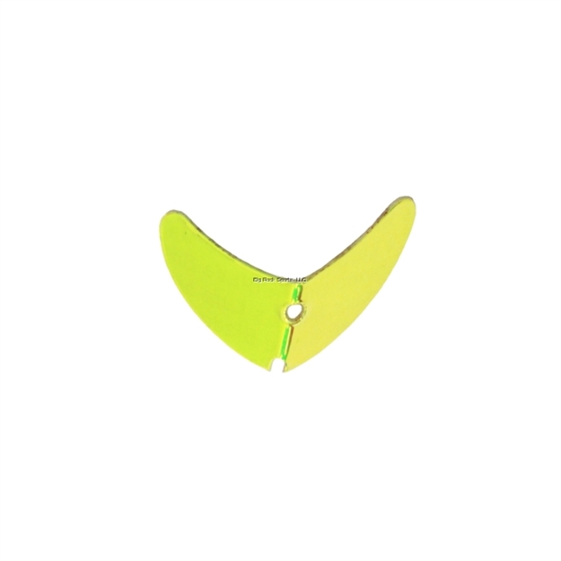 Picture of Mack's Lure Smile Blade, 0.8",Uv Lemon Lime 5 Pack