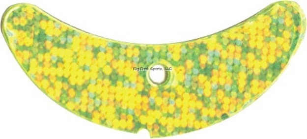 Picture of Mack's Lure Smile Blade, 1 1/2", Chartreuse Sparkle, 5/Pack