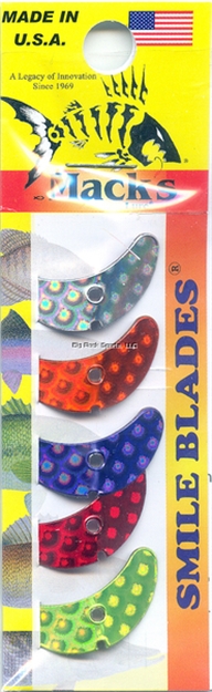 Picture of Mack's Lure Smile Blade, 1.1", Assorted Scale, 5/Pack