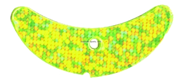 Picture of Mack's Lure Smile Blade, 1.1", Chartreuse Sparkle, 5/Pack