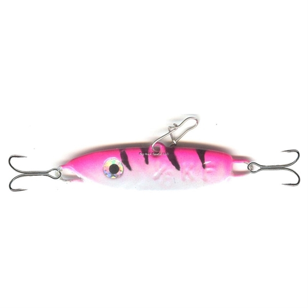 Picture of Mack's Lure Sonic Baitfish Jigging Spoon, 1/16 OZ 10 Glo Pnk