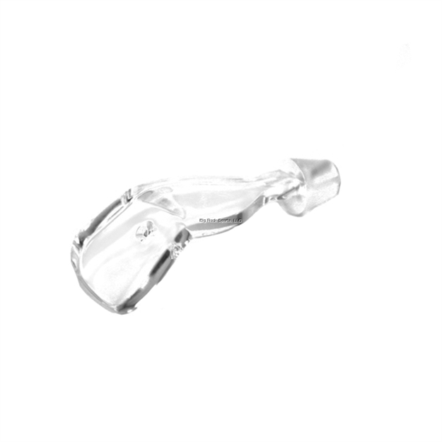 Picture of Mack's Lure Wiggle Hoochie Bill 1.5" Clear