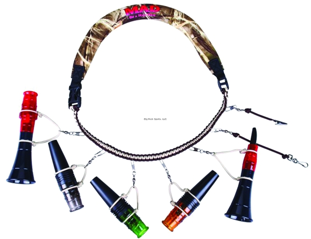 Picture of Mad KA Call Lanyard, 5 Double-Ended Loops, Camo