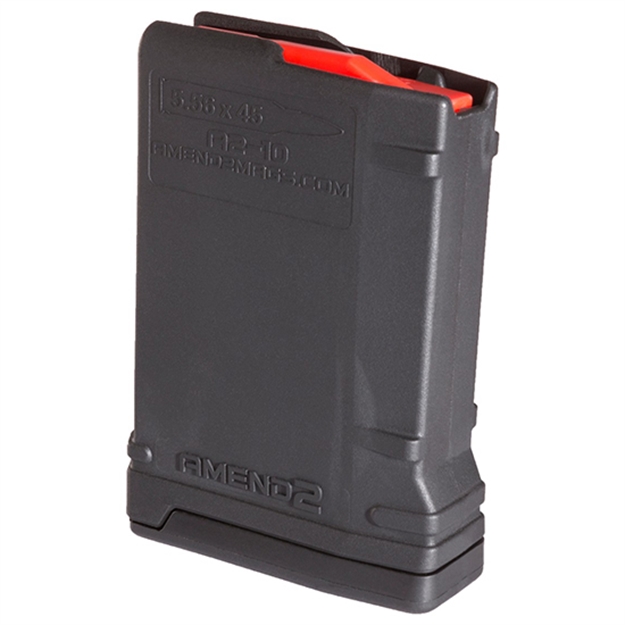 Picture of Amend2 556Mod2blk10 Mod-2  10Rd 223 Rem/5.56X45mm Nato Compatible W/ Ar-15/M16/M4 Black Polymer 15100MOD2BLK 852675128271