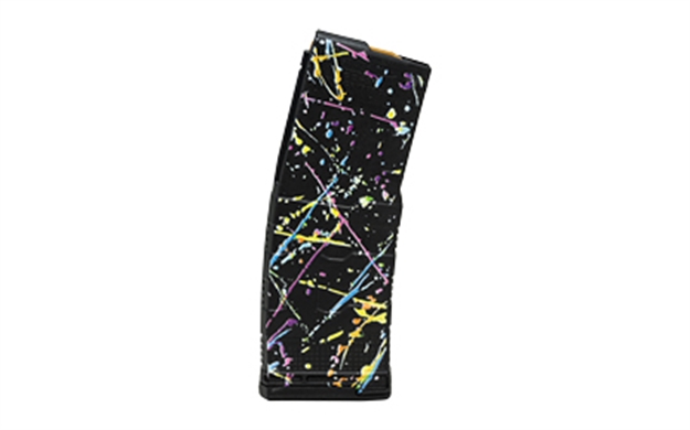 Picture of  Amend2 556Mod3neon30 Mod-3  30Rd 5.56 Nato Fits Ar-15 Neon Splatter Polymer