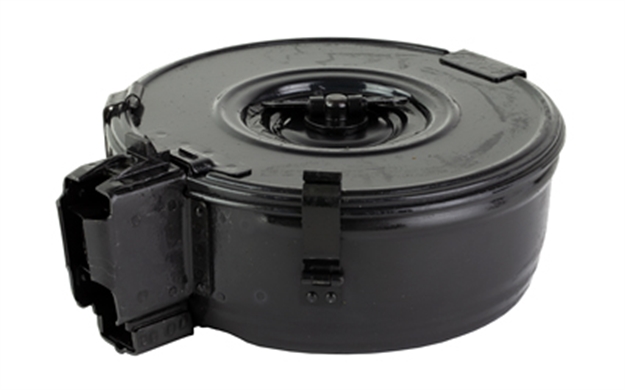 Picture of Century Arms Arms Romanian Ak47 Drum Mag 7.62X39 75Rd Black MAAK78B 787450752689