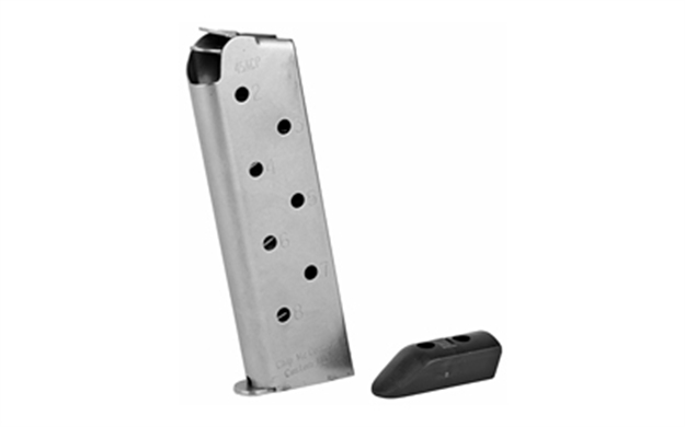 Picture of Cmc Products Mmg45fs8p Match Grade  8Rd 45 Acp Fits 1911 Government Stainless/Black M-MG-45FS8-P