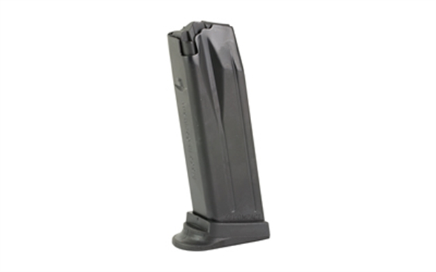 Picture of  Heckler & Koch 50259085 P2000  Black Detachable With Extended Floor Plate 12Rd 40 S&W For H&K P2000/Usp Compact