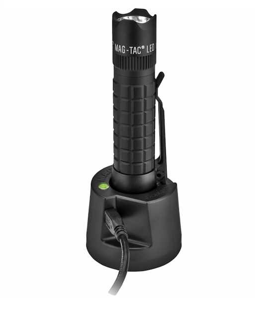 Picture of Maglite Mag-Tac Led Rechargeable 671 Lumens Black Aluminum