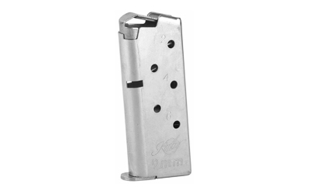 Picture of  Kimber Mfg, Inc 1200846A Micro 9  6Rd Flush Fit 9Mm Luger Silver Stainless Steel