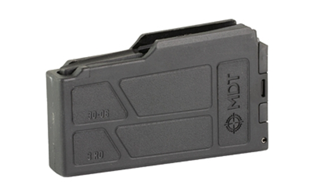Picture of  Mdt Sporting Goods Inc 106255-Blk Aics Magazine  3Rd 30.06 Black Polymer