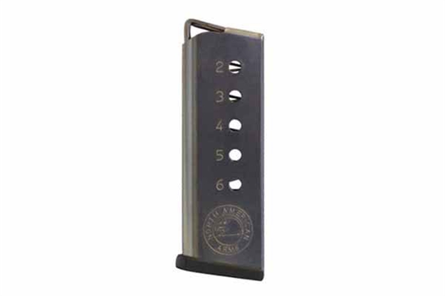 Picture of North American Arms Guardian Magazine 380Acp 6Rd Stainless Steel MZ380