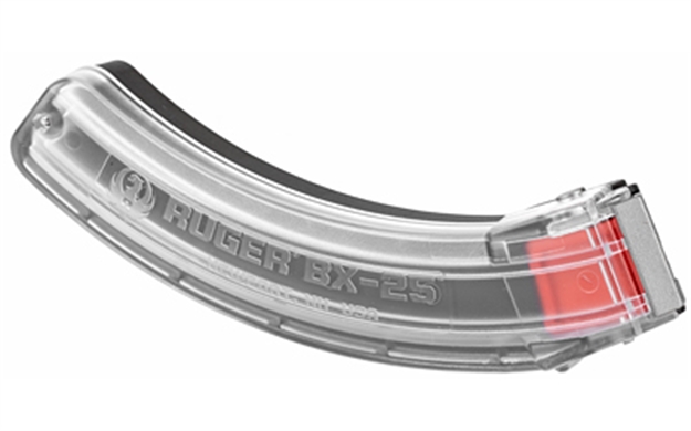 Picture of  Ruger 90591 Bx-25  25Rd Magazine Fits Ruger 10/22/Sr/77/Charger 22Lr Bx-25 Clear