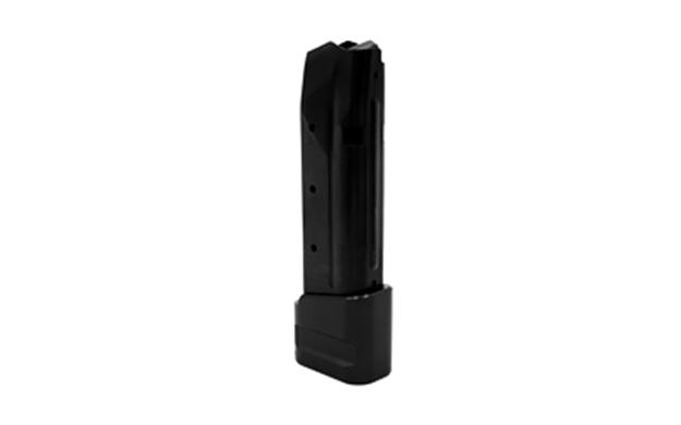 Picture of Shield Arms S15me5insg3blk S15 Magazine Gen 3 15Rd W/ +5Rd Mag Extension (20Rd Total) For Glock 43X/48 Black Nitride Steel S15-ME-5INS-G3-BLK 853465008995