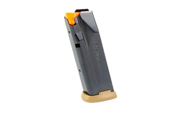 Picture of  Sig Sauer 8901206 P365-Xmacro  17Rd 9Mm Luger Coyote Tan Floor Plate Fits All Sig P365 Models