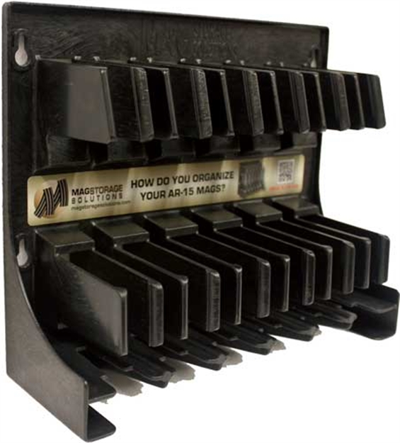 Picture of Mag Storage Solutions Storage Solutions Ar15 Mag Holder MSSBLK