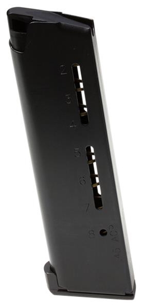 Picture of  Wilson Combat 500Bchd Etm  8Rd Detachable W/ Lo-Profile Steel Floor Plate 45 Acp+P Fits Wilson Combat 1911 Elite Tactical Black Stainless Steel 874218008819