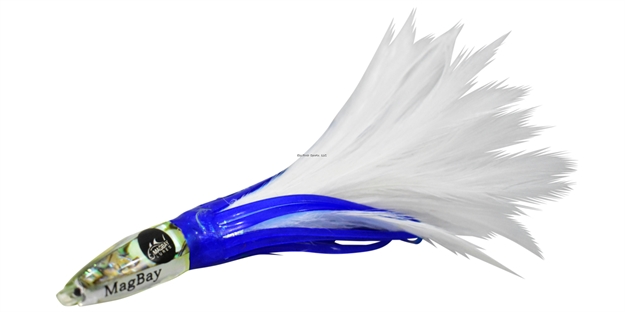 Picture of Magbay Lures Tuna Feather Blue / White
