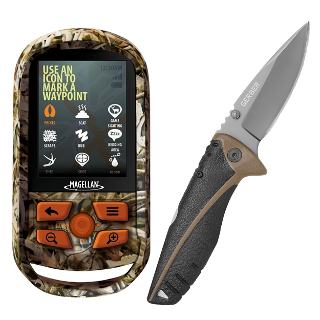 Picture of Magellan Explorist 350H Gerber Knife Bundle Handheld Gps