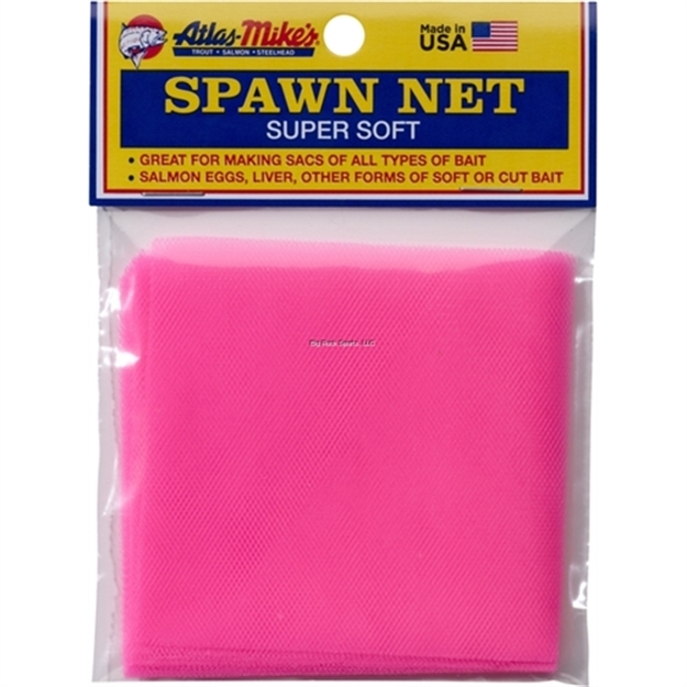 Picture of Atlas Spawn Net 3" X 3" Squares Pink, 50 Sqs/Pkg.
