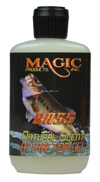 Picture of Magic Bait Attraction Gel Scent For Bass, 2 OZ Bottle, Natural