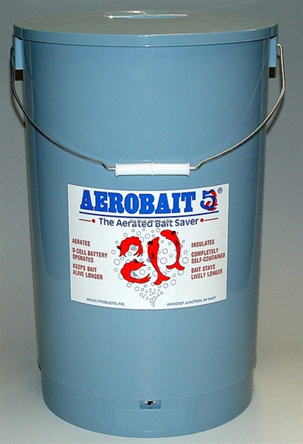 Picture of Magic Bait Bait Bucket 5Gal Blu Heavy-Duty Motor