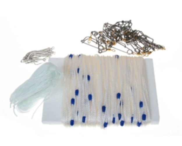 Picture of Magic Bait Big Catch Trotline 150' 25 SS Swivels Clips 4/0 Hks DL 77BCTL 026691777182