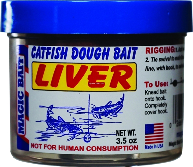 Picture of Magic Bait Catfish Dough Bait Liver 3.5Oz Dough IN Jar