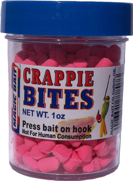 Picture of Magic Bait Crappie Bites Pink 1Oz 07-12