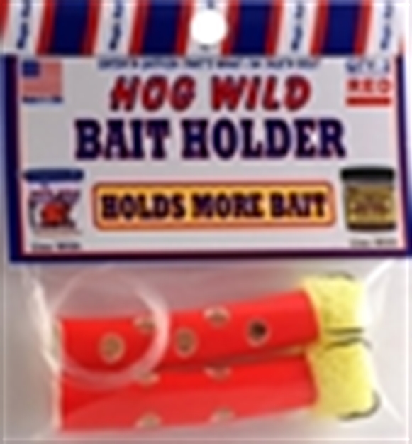 Picture of Magic Bait Hog Wild Hook, Size 4, Treble/Baitholder, Bronze, Yellow Tube, 2 Per Pack 48-34
