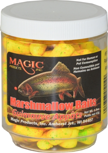 Picture of Magic Bait Mini Marshmallows, 1.5 OZ Jar, Rainbow Anise