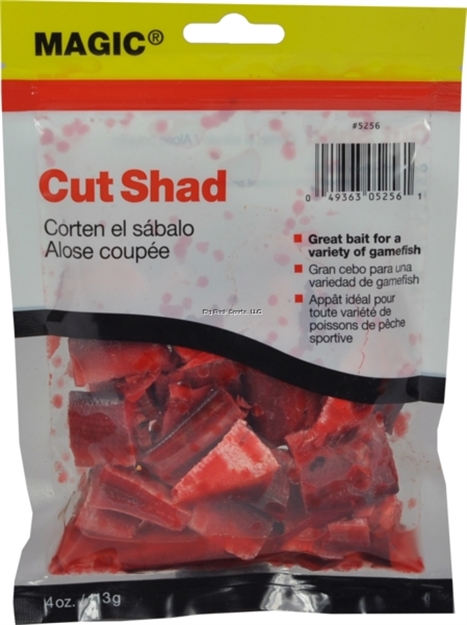 Picture of Magic Bait Preserved Cut Shad, 4Oz Pouch