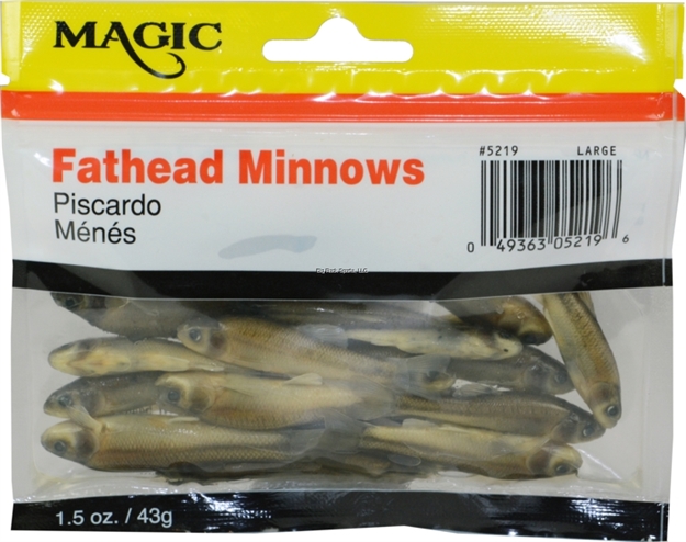 Picture of Magic Bait Preserved Fat Head Minnows, 1 1/2 OZ Bag, Large